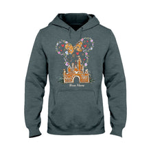 Load image into Gallery viewer, Personalized Merry Christmas Mouse T-shirt & Hoodie Custom Name Gift