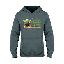 Load image into Gallery viewer, Personalized Airport Shirt Featuring Custom Name T-shirt & Hoodie