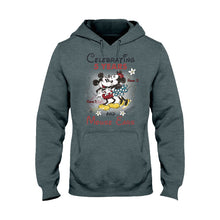 Load image into Gallery viewer, Personalized Couple Mouse T-shirt and Hoodie for Anniversary Gift