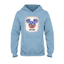 Load image into Gallery viewer, Personalized Stars And Stripes Mouse Ears T-Shirt & Hoodie for Independence Day