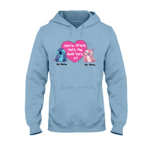 Load image into Gallery viewer, Personalized Couple T-shirt and Hoodie You're Stuck With Me Gift