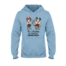 Load image into Gallery viewer, Personalized Disney Adventure T-shirt & Hoodie for Couples