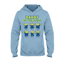 Load image into Gallery viewer, Personalized Daddy Of The Aliens T-Shirt & Hoodie Gift for Dad