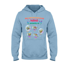 Load image into Gallery viewer, Personalized Turtley Awesome Nana T-shirt Custom Family Gift