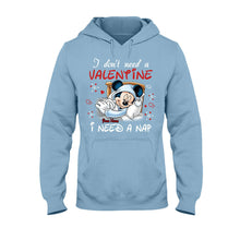 Load image into Gallery viewer, Personalized Valentine T-shirt with Mickey Mouse Design for Her