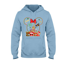 Load image into Gallery viewer, Personalized Christmas Mouse T-shirt & Hoodie for Kids - Custom Name Gift