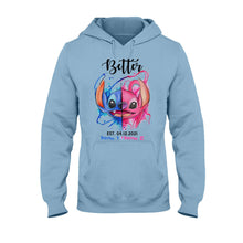 Load image into Gallery viewer, Personalized Couple Ohana T-shirts Hoodies Unique Gift Idea