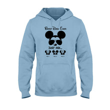 Load image into Gallery viewer, Personalized Mickey Mouse T-shirt & Hoodie Gift for Dad's Day