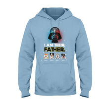 Load image into Gallery viewer, Personalized Dog Dad T-Shirt and Hoodie - I Am Their Father Gift