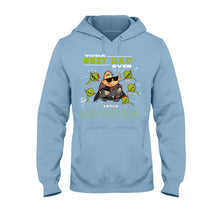 Load image into Gallery viewer, Personalized Yoda Best Dad Ever T-Shirt Hoodie Custom Names Gift
