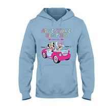 Load image into Gallery viewer, Personalized Adventure Bestie T-shirt & Hoodie Gift for Friends