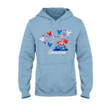 Load image into Gallery viewer, Personalized Best Grandma Ever T-shirt & Hoodie for Independence Day Gift