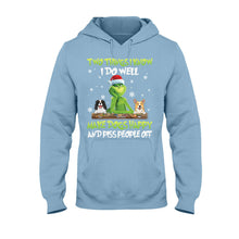 Load image into Gallery viewer, Personalized Grinch Christmas T-Shirt & Hoodie Gift for Dog Lovers