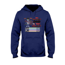 Load image into Gallery viewer, Personalized Halloween T-Shirt & Hoodie for Dad | Spookiest Gift Idea