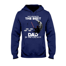 Load image into Gallery viewer, Personalized Fishing T-Shirt & Hoodie for Dad with Custom Names