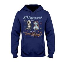 Load image into Gallery viewer, Personalized Couple T-Shirt & Hoodie Nightmare Gift for Anniversary