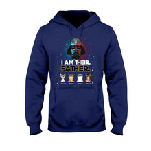 Load image into Gallery viewer, Personalized Cat T-shirt & Hoodie Gift for Dad | I Am Their Father