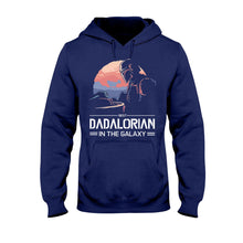 Load image into Gallery viewer, Personalized Best Dad In The Galaxy T-shirt & Hoodie Gift
