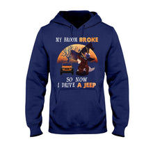 Load image into Gallery viewer, Personalized Halloween T-Shirt & Hoodie Custom Name for Jeep Lovers