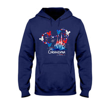 Load image into Gallery viewer, Personalized Best Grandma Ever T-shirt & Hoodie for Independence Day Gift