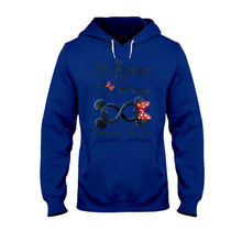 Load image into Gallery viewer, Personalized Forever To Go Mouse T-shirt & Hoodie Gift for Couples