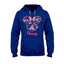 Load image into Gallery viewer, Personalized Christmas Mouse T-shirt & Hoodie Custom Name Gift
