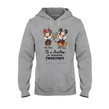 Load image into Gallery viewer, Personalized Disney Adventure T-shirt & Hoodie for Couples