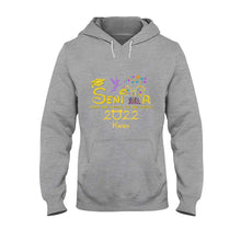 Load image into Gallery viewer, Personalized Graduation T-shirt and Hoodie With Name 2022 Gift