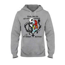 Load image into Gallery viewer, Personalized Nightmare T-shirt and Hoodie Gift for Couples