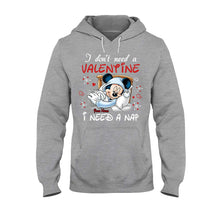 Load image into Gallery viewer, Personalized Valentine T-shirt with Mickey Mouse Design for Her