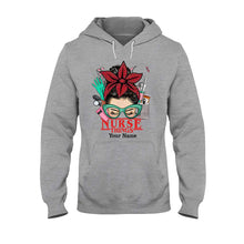 Load image into Gallery viewer, Personalized Nurse Things T-shirt & Hoodie Custom Name Gift