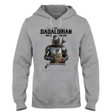 Load image into Gallery viewer, Personalized Dadalorian This Is The Way T-shirt & Hoodie Gift for Dad