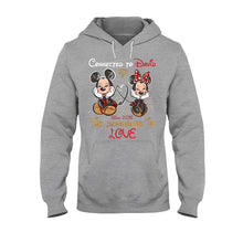 Load image into Gallery viewer, Personalized Couple T-shirt and Hoodie with Custom Names & Year