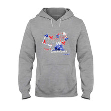 Load image into Gallery viewer, Personalized Happiest Grandma Independence Day T-shirt & Hoodie Gift