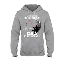 Load image into Gallery viewer, Personalized Fishing T-Shirt & Hoodie for Dad with Custom Names