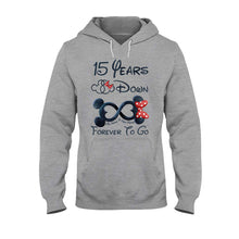 Load image into Gallery viewer, Personalized Forever To Go Mouse T-shirt & Hoodie Gift for Couples