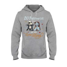 Load image into Gallery viewer, Personalized Couple T-Shirt & Hoodie Nightmare Gift for Anniversary