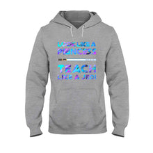 Load image into Gallery viewer, Personalized Teacher T-shirt Look Like a Princess Gift