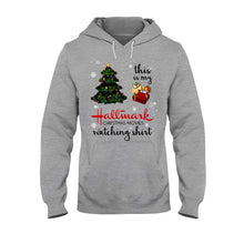 Load image into Gallery viewer, Personalized Hallmark Christmas Movies Watching T-shirt & Hoodie