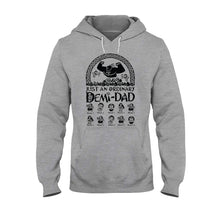 Load image into Gallery viewer, Personalized Demi-Dad T-Shirt & Hoodie Custom Name Gift for Father's Day