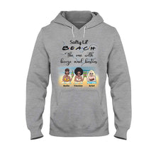 Load image into Gallery viewer, Personalized Salty Lil' Besties T-shirt & Hoodie Gift for Friends