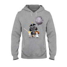 Load image into Gallery viewer, Personalized Best Dad in the Galaxy T-Shirt & Hoodie for Father's Day