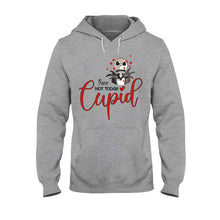 Load image into Gallery viewer, Personalized Not Today Cupid T-shirt & Hoodie Gift for Valentine