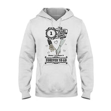 Load image into Gallery viewer, Personalized Couple T-shirt Hoodie Forever To Go Custom Name Gift