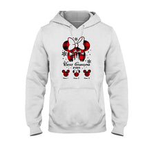 Load image into Gallery viewer, Personalized Christmas T-shirt & Hoodie Gift for Grandma