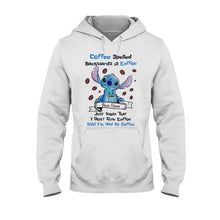 Load image into Gallery viewer, Personalized Coffee Spelled Eeffoc T-shirt & Hoodie Gift Idea