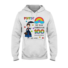 Load image into Gallery viewer, Personalized Teacher T-Shirt 100 Days of School Gift
