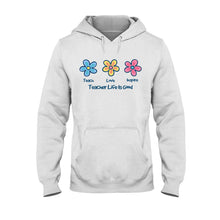 Load image into Gallery viewer, Personalized Teacher T-shirt and Hoodie Gift for Educators