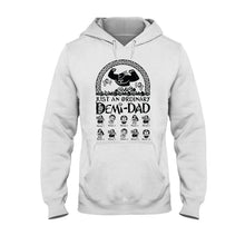 Load image into Gallery viewer, Personalized Demi-Dad T-Shirt & Hoodie Custom Name Gift for Father's Day