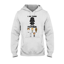 Load image into Gallery viewer, Personalized I Am Their Father T-shirt & Hoodie for Dad
